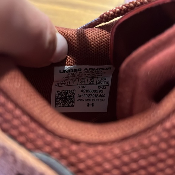 Under Armour Fat Tire Venture Pro 'Cinna Red Canyon Pink' - Picture 11 of 11